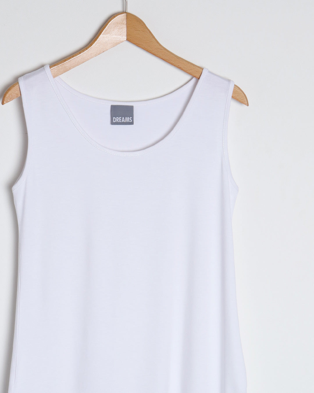 Talia Jersey Vest - White – Ollie & Nic